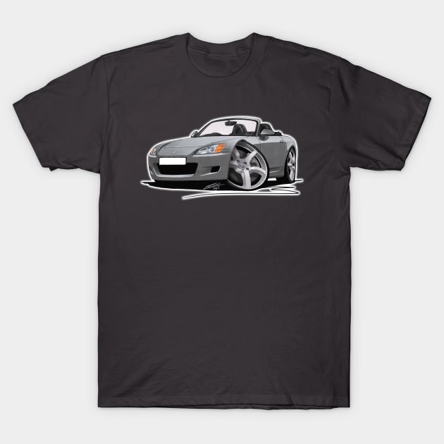 Honda S2000 Grey T-Shirt by y30man5